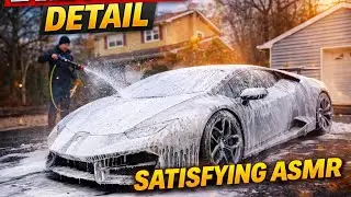 60 Seconds of Lamborghini Hurac&aacute;n ASMR | Satisfying Car Detail