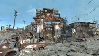 Fallout 4 - Scrap Heap Hollow - Modded Conquest Settlement Tour - Xbox