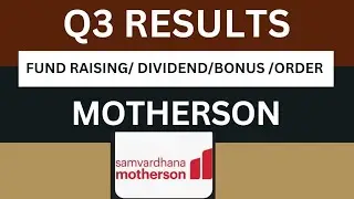 samvardhana motherson Q3 Results 2025 | samvardhana Results Today | samvardhana Share Latest News