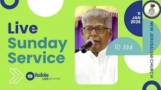 🔴 Sunday⛪ Live Service  -  11 JANUARY 2026 @ 10.00 AM