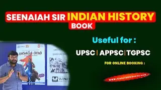 SEENAIAH SIR INDIAN HISTORY II Focus India II Best Book
