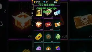 omg 700 red card &diams;️ free fire 3 name change tickets video 📷