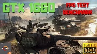 GTX 1660 World Of Tanks Benchmark