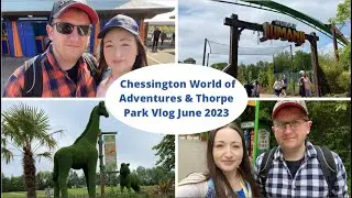 Chessington World of Adventures & Thorpe Park Weekend Vlog | June 2023