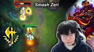 Когда Lazyfeel Corki встречаются со Smash Zeri в матче корейского претендента (с английскими субт...