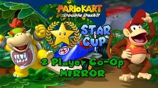 Mario Kart Double Dash!! Star Cup (Mirror) Co-Op! (Watch till the end)