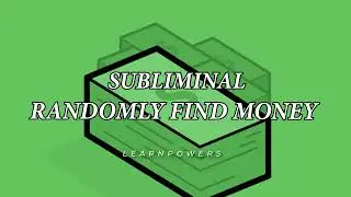 ✧ Randomly Find Money Subliminal (Manifest $100)