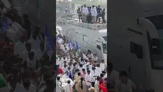 YS Jagan Mohan Reddy Mass Crowd Visuals 🔥
