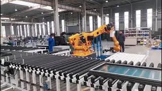 Glass installation Robot