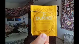 lemon, ginger & a touch of manuka honey (day 2) [Pukka Tea Advent Calendar]