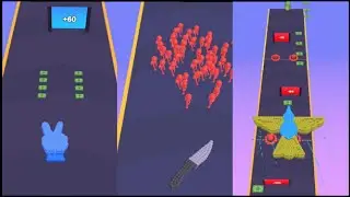 Crowd Number Run 3d - Count Master + Level Up Numbers.Max Level Gameplay On Android - iOS.