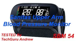 Sanitas Upper Arm Blood Pressure Monitor SBM 54