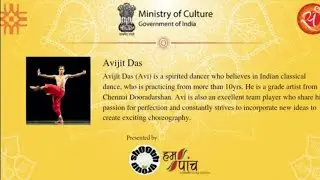 Avijit Das - Kuchipudi #shoobh #ministryofculture #wzcc