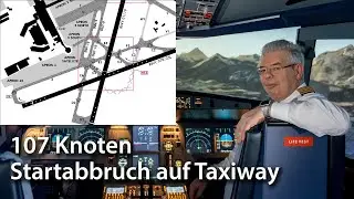🔴 Live Aktuell &ndash; Startabbruch bei 107 Knoten: Warum verwechselte SAS den Taxiway?