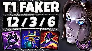 T1 Faker Orianna vs Syndra [ MID ] Patch 26.3 Korea Master