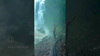 Goa Gharapi waterfall ⛰️⚡️
