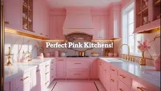 Top 10 Pink Kitchen Color Combinations Designers Love - Is Pink The Secret Kitchen Color? (Part 2)