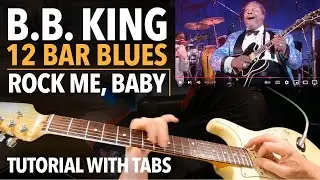 B.B. King Blues Guitar Lesson With Tabs - Outlining Chords
