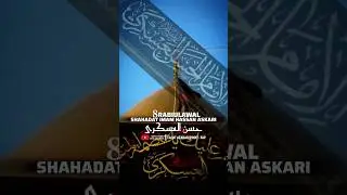 Noha Imam Hassan Askari | Shahadat 8 Rabi ul Awal | Noha Status | Noha Mola Askari as | Meesum Abbas