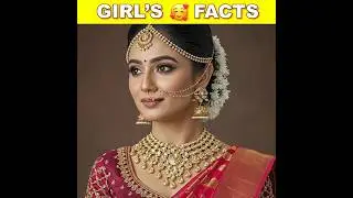 Top 5 Interesting Facts About Girls! 😍🔥 | GIRLS FACTS #facts #psychology #girl
