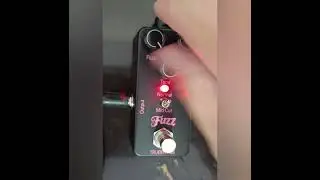 Review MINI PEDAL FUZZ #guitar #rock #pedalfuzz #guitareffect 