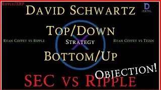 Ripple/XRP-SECvsRipple-OBJECTION, David Schwartz-Top/Down Bottom/Up Strategy, TA-XRP 90K% Explosion?