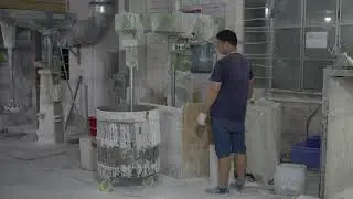 Bellissimo Freestanding Solid Surface & Resin Stone Bathtub Maxing Raw Materials