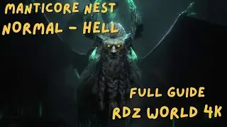 MANTICORE NEST NORMAL & HELL FULL GUIDE Dragon Nest Classic