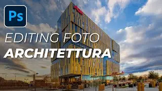 Editing foto Photoshop: Come fare belle foto citt&agrave;, Foto Colori Tramonto, linee cadenti