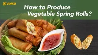 ANKO Vegetable Spring Roll Machine｜蔬菜春捲機