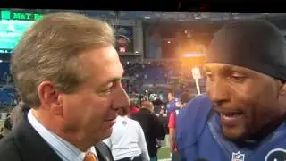 Ray Lewis on passing of Tevin (#82 Smith brother)