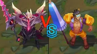 Prestige Visions of the Fallen Jarvan IV VS Pool Party Jarvan IV