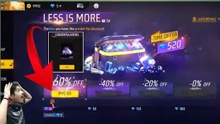 Free Fire Less is more || Free Fire Less is more event || Complete Less is more event 🙌 😀 ||