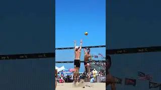 How to Block Olympians w/ Tri Bourne | Avp MBO #volleyball #beachvolleyballworld #avp #haikyuu