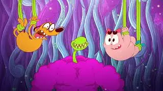 cartoon tickle plant