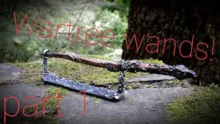 How to forge: Wartree Wands w/stand pt. 1   #wands #magick #witch