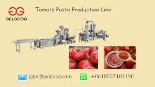 Tomato Sauce Paste Production Line 200-300kg/h