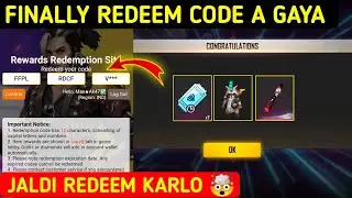 FREE FIRE REDEEM CODE TODAY 18 JULY | FREE FIRE ROCKY PET SKATE BOARD DIAMOND ROYALE FF REDEEM CODE