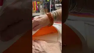 Gel Plate Print Pull with Stencil Butter 🧡✨