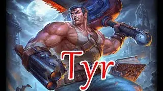 SMITE Tyr solo (Tyr bruiser build) ~ Ranked conquest ~ Cu chu? osiris? TYR!