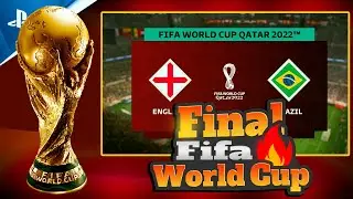 FIFA 23 PS5 - England VS Brazil | Full Match Gameplay | PS5&trade; [4K]
