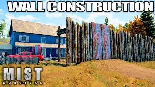 Building Walls for Defense | Mist Survival Gameplay | Part 14