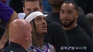 Jordan Clarkson squares up to Jonathan Kuminga and gets EJECTED (FULL FIGHT SEQUENCE)