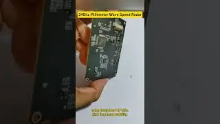 24GHz doppler radar speed sensor K-band mmW radar for Speed reminders for all kinds of roads