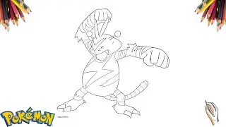 Como Desenhar o Pok&eacute;mon Electabuzz ⚡✏️ | Passo a Passo