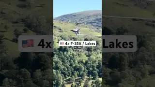🇺🇸 Valour flight through the Lake District #lowlevel #aviation #jet #f35 #f35a #ambleside