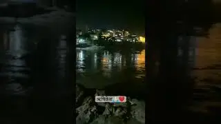 Night Scenes Of Rishikesh Laxman Jhula ❤️#shorts