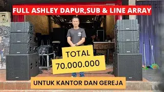 Review Sound Paket Kantor dan Gereja full Ashley Pro Audio