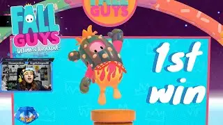 Fall Guys: Ultimate Knockout | My First Fall Guys Win | PS4 Gameplay