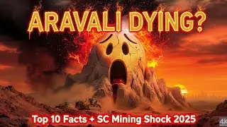 😱 Aravali Dying? Top 10 Facts + Supreme Court 2025 Mining Order Shock!#youtube #savearavali #facts